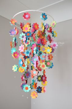 This Mobiles item by MonkeyNutDesign has 113 favorites from Etsy shoppers. Ships from Canada. Listed on Apr 25, 2024 Decoration Creche, Flower Projects, Butterfly Mobile, Flower Mobile, Teen Room Decor, Bright Flowers, Craft Paper, Rainbow Flowers, Bright Colours