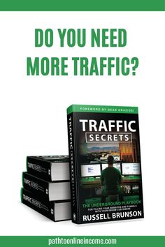 three books with the title do you need more traffic?