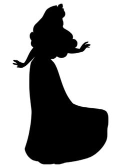 the silhouette of a woman in a long dress with her arms out and hands outstretched