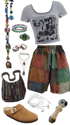 Estilo Hippy, 70s Outfits, Earthy Outfits, Hippie Style Clothing, Hippie Outfits, Really Cute Outfits, Dream Clothes, Grunge Outfits