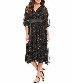 Maison Tara Women's Clothing | Dillard's Chic 3/4 Length Evening Dresses, Ruched 3/4 Sleeve Party Dress, Ruched Party Dress With 3/4 Sleeves, Spring Cocktail Midi Dress With 3/4 Sleeves, Spring Midi Dress With 3/4 Gathered Sleeves, Formal Ruched Dresses With 3/4 Sleeves, Chic 3/4 Sleeve Midi Dress For Evening, Fall Cocktail Dress With 3/4 Sleeves, Chic 3/4 Length Fall Dress