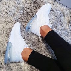 White Nike Shoes Womens, Today's Society, White Nike Shoes, Hype Shoes, White Shoes Women, Womens Shoes High Heels, Nike Air Max 270, Air Max 270, Shoe Obsession