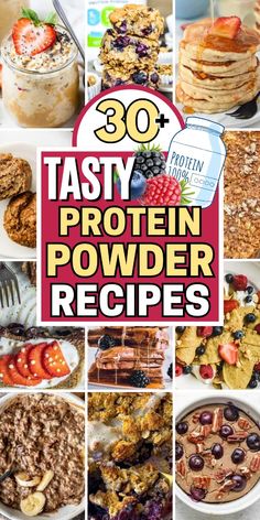 30 tasty protein powderer recipes