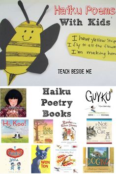 an image of children's books with the title haikuu poetry books