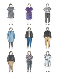 MyBodyModel - Croquis Template App Features Plus Size Croquis, Model Croquis, Boho Plus Size Outfits, Fashion Sketch Template, Body Positive Fashion, Fashion Figure Templates, Sketch Template, Core Wardrobe, Plus Size Cocktail Dresses