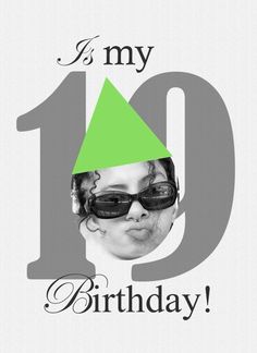 an image of a woman wearing sunglasses and a green hat with the number 10 on it