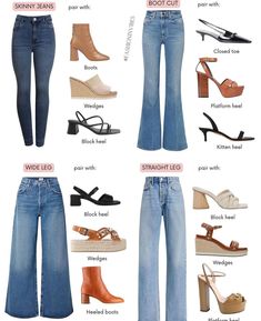 Outfit Hacks, Jeans Ideas, Looks Jeans, Aesthetic Memes, Inverted Triangle, How To Mix, Hour Glass, Everyday Fashion Outfits