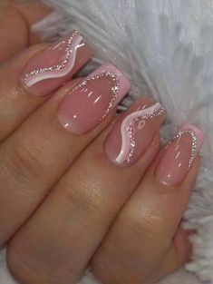 Cute Simple Nails, Pink Gel, Summery Nails, Girly Acrylic Nails, Cute Acrylic Nail Designs, Nail Swag, Short Acrylic Nails Designs, Fall Nail, Cute Nail Designs