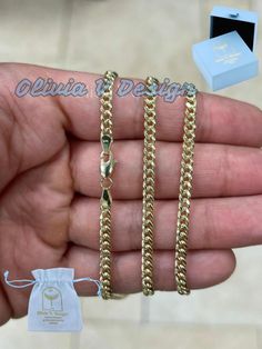 These Chains Are Made With Solid 14K Yellow Gold. Miami Cuban link chains are specially known for their shine and strength. These chains have lobster locks for added security Thick 4mm Chain - Beautiful Chain For Men & Ladies Genuine 14K Gold Guaranteed. Stunning Miami Cuban necklace to add to your jewelry collection. Makes an amazing gift  for anyone. Add your favorite charms or wear it alone. Semi-Hollow Chain The Pictures Do not justify the look and beauty of these Chains. Lobster Lock, So It Yellow Gold Polished Cuban Link Necklace, Gold-plated Cuban Link Jewelry With Solid Construction, Tarnish-resistant Yellow Gold Cuban Link Necklace, Gold-plated Yellow Gold Cuban Link Necklace, Gold-tone Cuban Link Chain With Adjustable Detail, Miami Cuban Link, Miami Cuban Link Chain, Miami Cuban, Cuban Link Chain