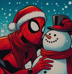 spider man Christmas gift box snowing snow man Natal Marvel HQ Comic drawn icon wallpaper super hero cute Spider Man And Venom Matching Pfp, Spider Man Christmas Pfp, Christmas Spiderman Pfp, Spider Man Pfp, Spider Man Icons, Spider Man Christmas, Spiderman Pfp, Figure Construction, Spiderman Christmas