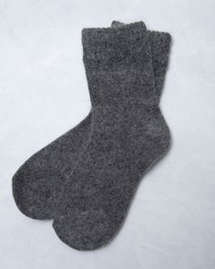 Dark Gray - Womens Cozy Wool Angora Socks - Comfortarians - Printfresh Angora Socks, Merino Wool Socks, Good To Know, Wool Socks, New Jersey, Dark Gray, Merino Wool, Socks, Wool