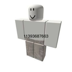 an image of a man made out of blocks with a smiley face on it's chest