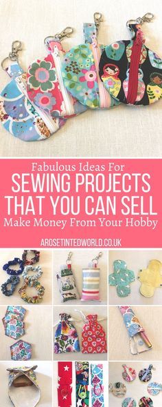 sewing projects that you can sell make money from your hobby