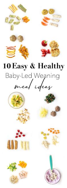 an image of baby - led weaning meal ideas