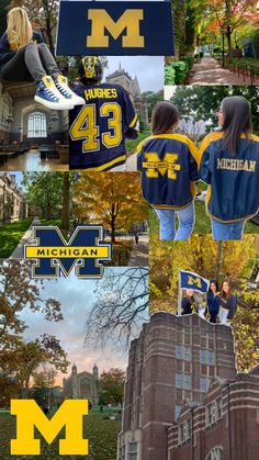 #umich #UniversityofMichigan University Of Michigan Aesthetic, Umich Aesthetic, University Of Michigan Campus, University Michigan, Heartless Quotes, Michigan Apparel