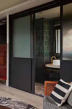 QT Auckland Hotel Bathroom Design, Green Tiles, Moody aesthetic Playful Design, Hotel Reviews, Auckland, Hotel Offers, Boutique Hotel