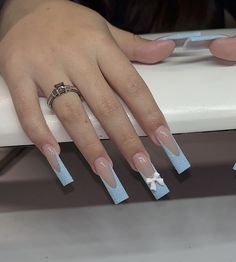 French Acrylic Nail Designs, Latest Nail Designs, French Acrylic Nails, Classy Nails