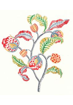 Hand Painted Artworks on Behance Josef Frank, My Portfolio, Hand Painted Artwork, Botanical Wall Art, Botanical Flowers, The Works