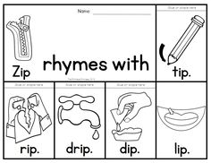 printable worksheet for beginning and ending sounds with pictures to help kids learn