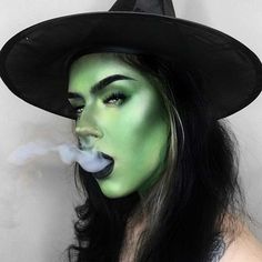 Pretty Witch Makeup, Witch Makeup Ideas, Blond Hairs, Makeup Ideas For Halloween, Halloween Makeup Witch, Witch Makeup