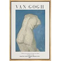 the front cover of van gogh's book, with an image of a dog