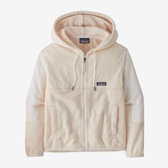 Patagonia Women's Microdini Fleece Hoody 50% Logo, Patagonia Women, Wind Protection, Womens Fleece, Patagonia Womens, Full Zip Hoodie, Body Size, Hand Warmers, Fair Trade