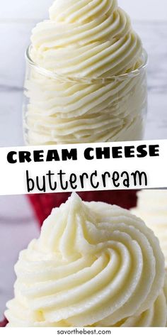 Buttercream on a cupcake. Stiff Cream Cheese Frosting, Recipe For Cream Cheese, Cream Cheese Icing Recipe, Cream Cheese Buttercream Frosting, Buttercream Icing Recipe, Spicy Dip, Cream Cheese Buttercream