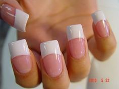 Long Nail Art Designs, Long Nail Art, French Manicure Nails, Long Nail, French Tip Acrylic Nails, French Acrylic Nails, Nails Square, White Tip, Super Nails