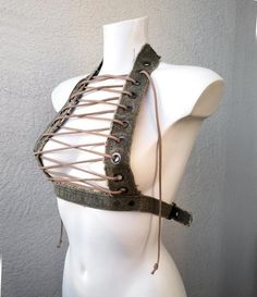 Wasteland Fashion, Apocalyptic Wasteland, Body Harness, Leather Corset, Cool Ideas, Miss Dior