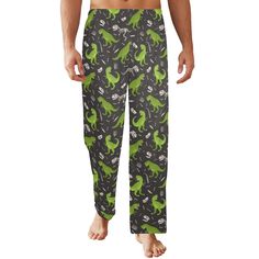 Men's Pajama Pants Trousers with or without Pockets - Type: 100% Polyester, for Men, One Piece.        - 11.75 Oz. Constructed with 100% soft polyester, skin-friendly and breathable. - select with or without pockets. - The elastic waistband for a comfortable fit. - Suitable for home wear, lounge set, sleepwear set, nightwear, etc. - Size: S, M, L, XL, 2XL. Please calculate your size from the measurement chart below. - Garment care: hand wash with cold water. Do not use bleach. Do not tumble dry. Grinch Mens Pajama Pants, Dinosaur Pajamas Men, Men Pajamas, Lounge Trousers, Pajamas Pants, Mens Pajama Pants, Boring Clothes, Pj Pants, Sleepwear Sets