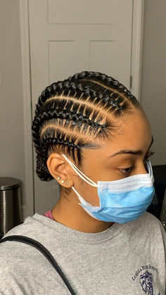 Updo Cabello Natural, Kids Cornrow Hairstyles, Cornrows Braids For Black Women, Short Box Braids Hairstyles, Protective Hairstyles For Natural Hair, Box Braids Hairstyles For Black Women, Braided Cornrow Hairstyles, Stitch Braids