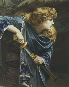 hellfreeway: ““Imogen” by Herbert Gustave Schmalz, 1888 ” Istoria Artei, Medieval Woman, Maria Magdalena, Classic Paintings, Historical Art