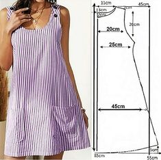 a women's dress size guide and measurements