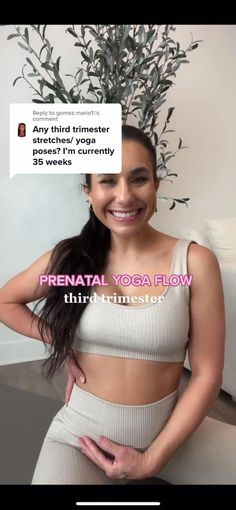 Hi I’m Natalia, a prenatal and postnatal fitness specialist who is passionate about preparing your body for birth with prenatal yoga, breathing techniques an... Yoga Poses To Prepare For Birth, First Trimester Yoga Poses, Prenatal Yoga Ball Exercises, Prenatal Yoga Third Trimester, Pregnancy Yoga Third Trimester, Pregnancy Yoga Second Trimester, Pregnant Yoga Poses, Pregnant Exercise First Trimester, Pregnancy Yoga Ball Exercises