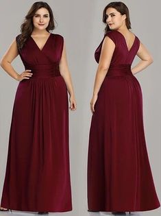 Maid Of Honor Dress Burgundy, Bohemian Maxi Dresses, Princess Evening Dress, Dress Stole, Types Of Gowns, Girls Dresses Sewing, Party Wear Gown, Simple Gowns, Formal Dresses With Sleeves