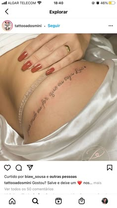 a woman's stomach with an inscription on it that reads, i love you so much