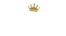 a gold crown on a white background