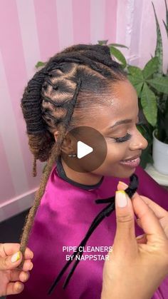 Short Hair Dreadlocks, Short Dread Styles, Sisterlocks Styles Updo, Short Dreads, Diy Father's Day Crafts, Sisterlocks Styles