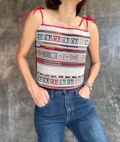 Embroidered Women top. Super cute The cloth is Linen hemp, and embroidered by 100% hand by Hmong tribe in the north of Thailand so each top has its own pattern. Summer top, give you casual and cute look. It's super comfortable to wear. Size : Bust 34 inch ( I recommend only bust size 33-34 inch only otherwise it will be to small or too big), Length only the body 13 inch (excluding the strap, you can adjust the strap to fit the length you wish) Handmade Crop Top, Embroidered Crop Tops, Vintage Crop Tops, Blouse For Women, Boho Top, Top Vintage, Top For Women, Boho Tops, Summer Top