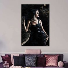 Nightcap Wall Art is a unique addition to your decor. Promote women empowerment, embrace femininity, and add a bold statement to your room. Artistic Black Art For Art Events, Embrace Femininity, Night Cap, Wall Art Painting, Artwork Painting, Off Sale, Women Empowerment, Flapper Dress, Backless Dress