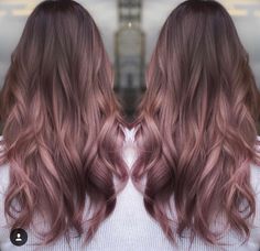 Brown And Pink Hair, Brown Hair Inspo, Hair Color Formulas, Hair Color Streaks, Hair Stylies, Hair Color Highlights, Short Hair Color, Penteado Cabelo Curto