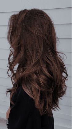 Pelo Cafe, Rambut Brunette, Chestnut Hair, Dark Brunette Hair, Brown Hair Looks, Brown Hair Inspo, Chocolate Hair, Spring Hair Color, Long Brown Hair