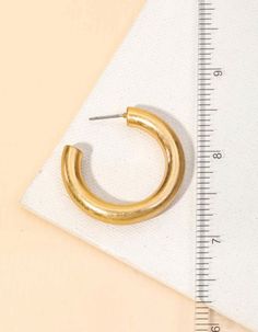 This must have trending pair of hoop earrings that features a gorgeous metallic tube hoop earrings design Cheap Handmade Modern Hoop Earrings, Cheap Playful Hoop Earrings, Affordable Handmade Modern Hoop Earrings, Hoop Earrings Design, Tube Hoop Earrings, Earrings Design, Designer Earrings, Hoop Earrings, Design