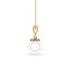 Product Details Make a captivating statement of love with this stunning Diamond and Pearl Pendant. Featuring a Round Shaped Freshwater Pearl solitaire delicately suspended as a drop in a Bead Setting, this pendant exudes elegance. The Bail is adorned with beautifully arranged Round Diamond, adding a touch of brilliance. Embrace this exquisite Pearl Drop Pendant as the perfect choice to propose to your beloved lady love this Valentines Day, symbolizing your enduring affection and devotion. Produc White Teardrop Solitaire Necklace For Anniversary, Elegant Dangle Drop Necklace For Anniversary, Elegant Drop Solitaire Necklace For Anniversary, White Dangle Drop Necklace For Formal Occasions, Formal White Dangle Drop Necklace, White Teardrop Necklace With Prong Setting, White Teardrop Solitaire Necklace For Formal Occasions, White Drop Solitaire Necklace Classic Style, Formal White Teardrop Solitaire Necklace