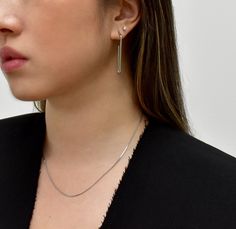 silver thin chain necklace Silver Snake Chain, Waterproof Jewelry, Minimalistic Design, Silver Chain Necklace, Everyday Jewelry, Jewelry Lover, Snake Chain, Minimalist Jewelry, Chain Styles