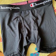 Nwot. Champion Lightweight Stretch Boxer Briefs. Sporty Letter Print Boxer Briefs For Sports, Black Multi-pack Boxer Briefs For Sports, Black Multi-pack Boxer Briefs For Sports Events, Black Anti-odor Boxer Briefs For Sports, Sporty Black Anti-odor Boxer Briefs, Sporty Black Boxer Briefs For Training, Black Multi-pack Boxer Briefs, Casual Anti-odor Black Boxer Briefs, Casual Black Anti-odor Boxer Briefs