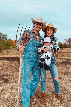 Make this October extra fun by wearing matching costumes with your kids. Discover the best Halloween family costumes with Gathered. Halloween Family Of Three Costumes, Couple With Newborn Halloween Costumes, Cute Family Of Three Halloween Costumes, Matching Halloween Costumes For Family Of 3, Steve Irwin Family Costume, Couple And Newborn Halloween Costumes, Family Of Three Costumes Halloween, Scarecrow Family Halloween Costumes, Farmers Family Costume