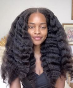 Long Layers Natural Hair, Long Healthy Afro Hair, Twist Out Blow Dried Hair, Natural Hair Aesthetic Faceless, Long 4b/4c Natural Hair, Waist Length Hair Black Women, Long Type 4 Hair Natural, Thick Hair Black Women, Natural Long Hair Black Women