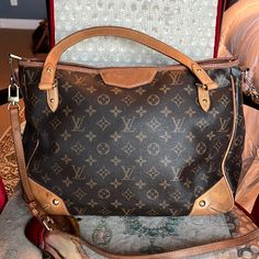 Please Check All The Photos. This. At Is Used Condition Inside Lining Is Ripped And Not In Good Condition. It Can Be Replaced. Outside Condition Is Used And It Looks Used. Luxury Distressed Brown Bag, Authentic Louis Vuitton Bags, Authentic Louis Vuitton, Vuitton Bag, Louis Vuitton Bag, Bag Lady, Louis Vuitton, Color