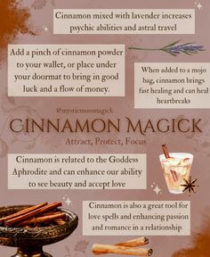 Cinnamon Spell Uses, Cleansing Herbs Witchcraft, Cumin Witchcraft, Cinnamon Doorway Spell, Cinnamon Abundance Spell, Cinnamon Broom Witchcraft, Cinnamon Magick, Burning Cinnamon Sticks, Cinnamon Spells